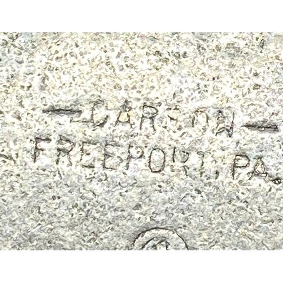 Vintage Carson Statesmetal Pewter Lidded Sugar Bowl With Serving Spoon - Picture 9 of 11